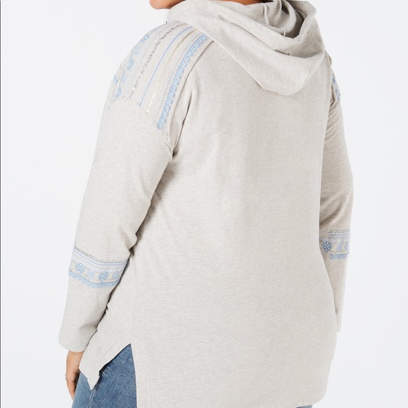 🌸Cotton embellished women’s hoodie sweatshirt🌸 - Picture 2 of 8